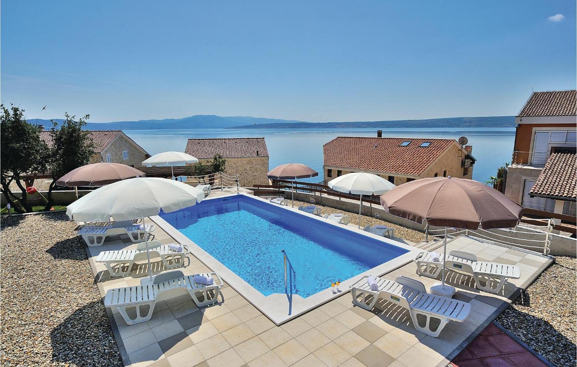 Cozy Apartment In Posedarje With House Sea View מראה חיצוני תמונה