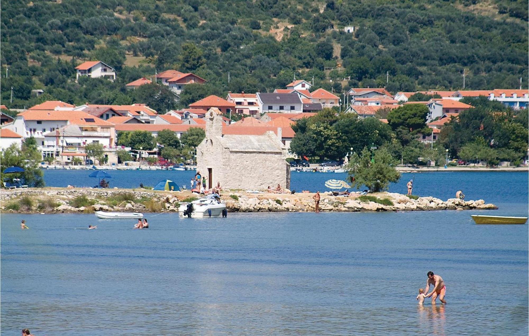 Cozy Apartment In Posedarje With House Sea View מראה חיצוני תמונה